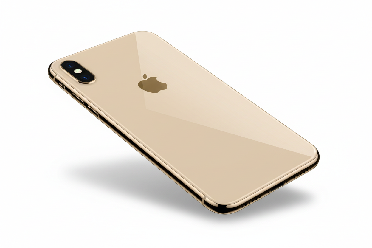 Gold iphone XS