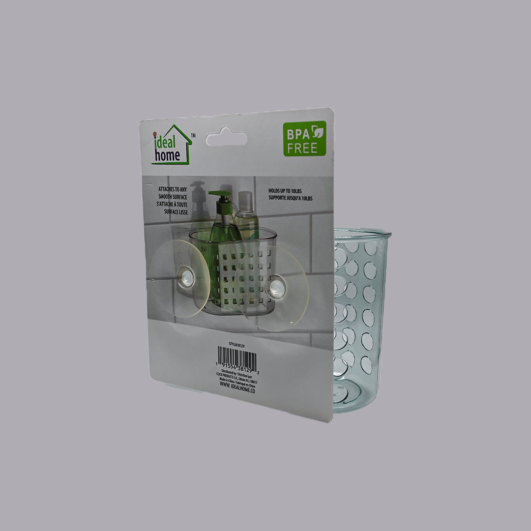 Ideal Home large suction cup caddy back view