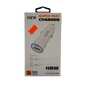 H2W 48W Super Fast USB-C Car Charger with USB-C to USB-C Cable
