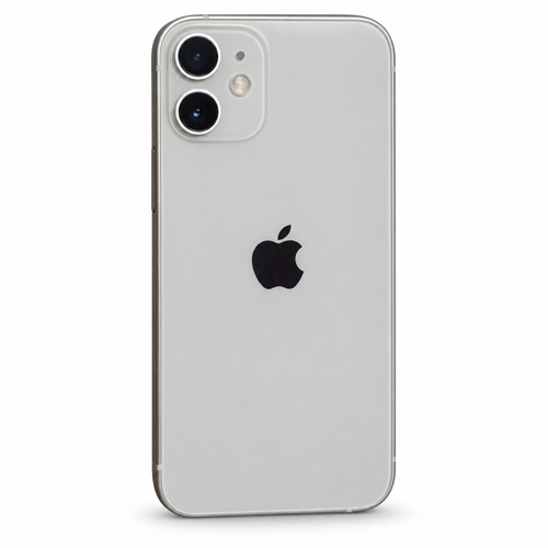 Apple iPhone 12 mini White rear view — representative product image