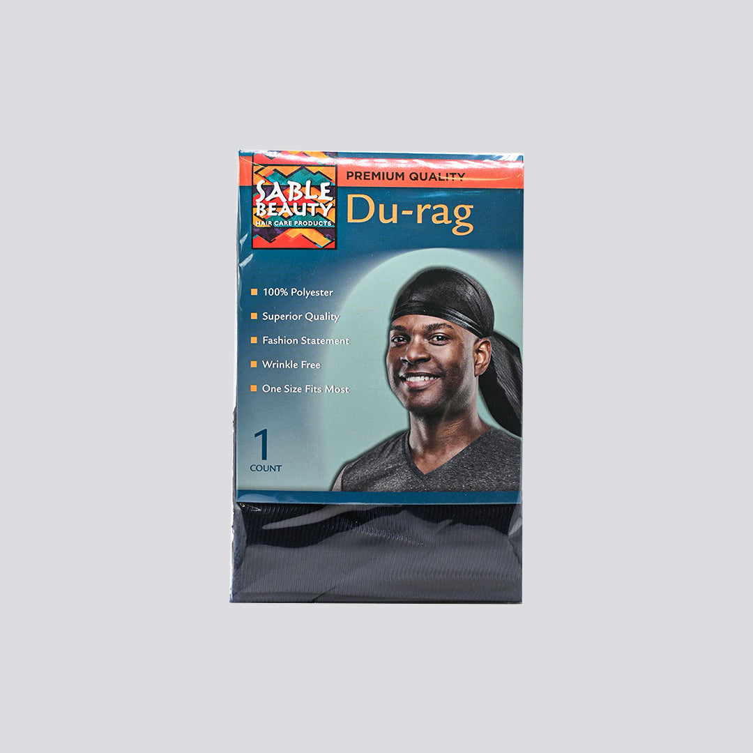 Sable Beauty black du-rag front