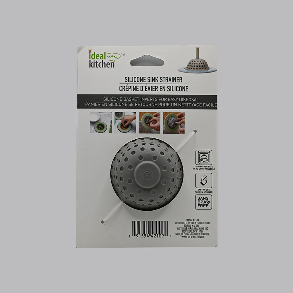 Ideal Kitchen Silicone Sink Strainer – Dishwasher Safe