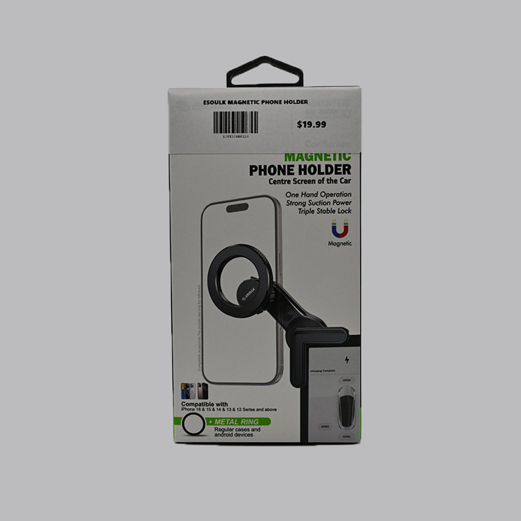 ESoulK Car Screen Magnetic Phone Holder – 360° Adjustable