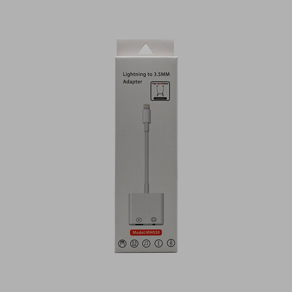Lightning to 3.5mm Headphone Audio Adapter for iPhone – MH030