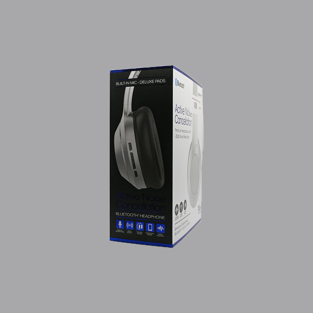 Sentry Active Noise-Canceling Bluetooth Folding Headphones