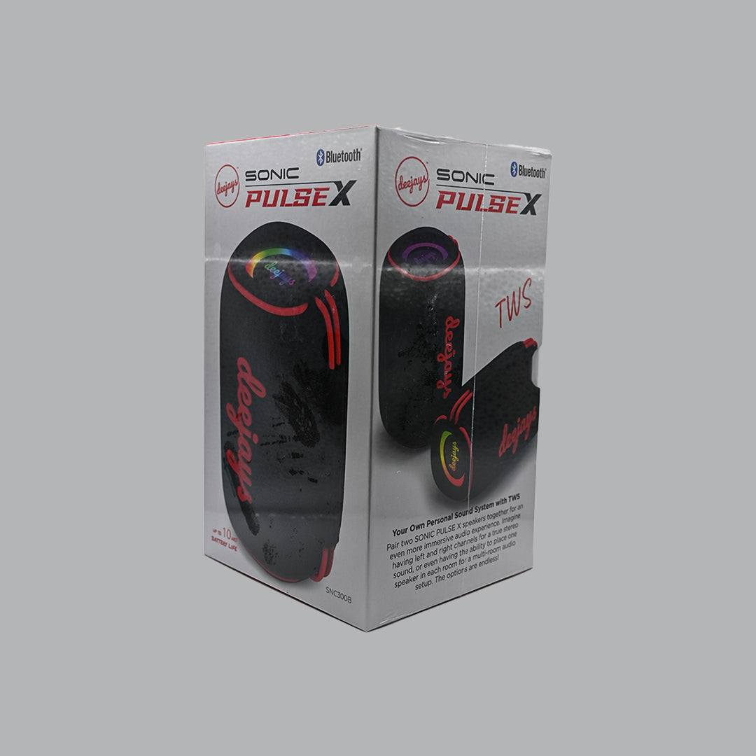 Deejays Sonic Pulse X Bluetooth Speaker