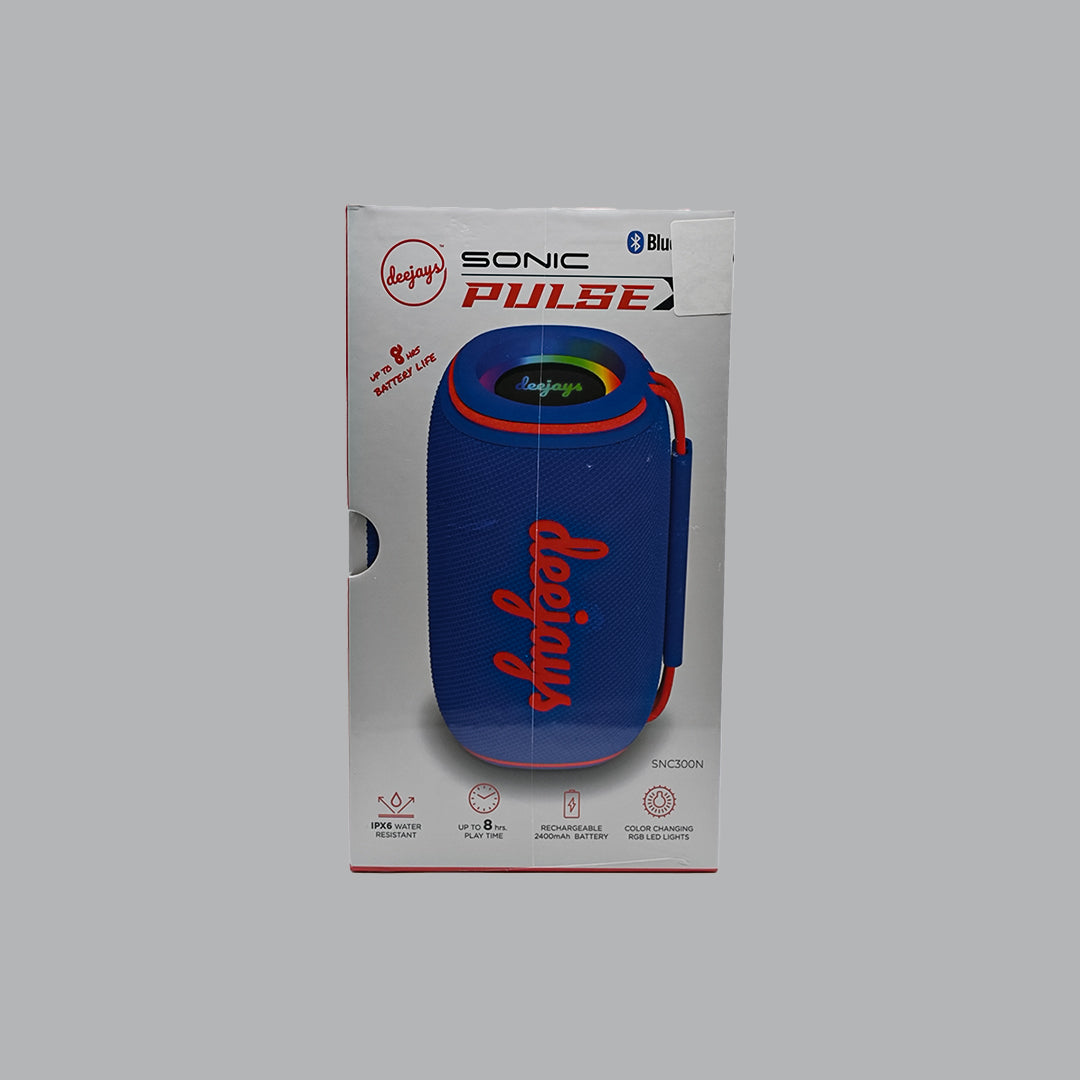 Deejays Sonic Pulse X Bluetooth Speaker