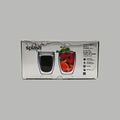 Splash double-wall glass cups 350 mL set of two — box front
